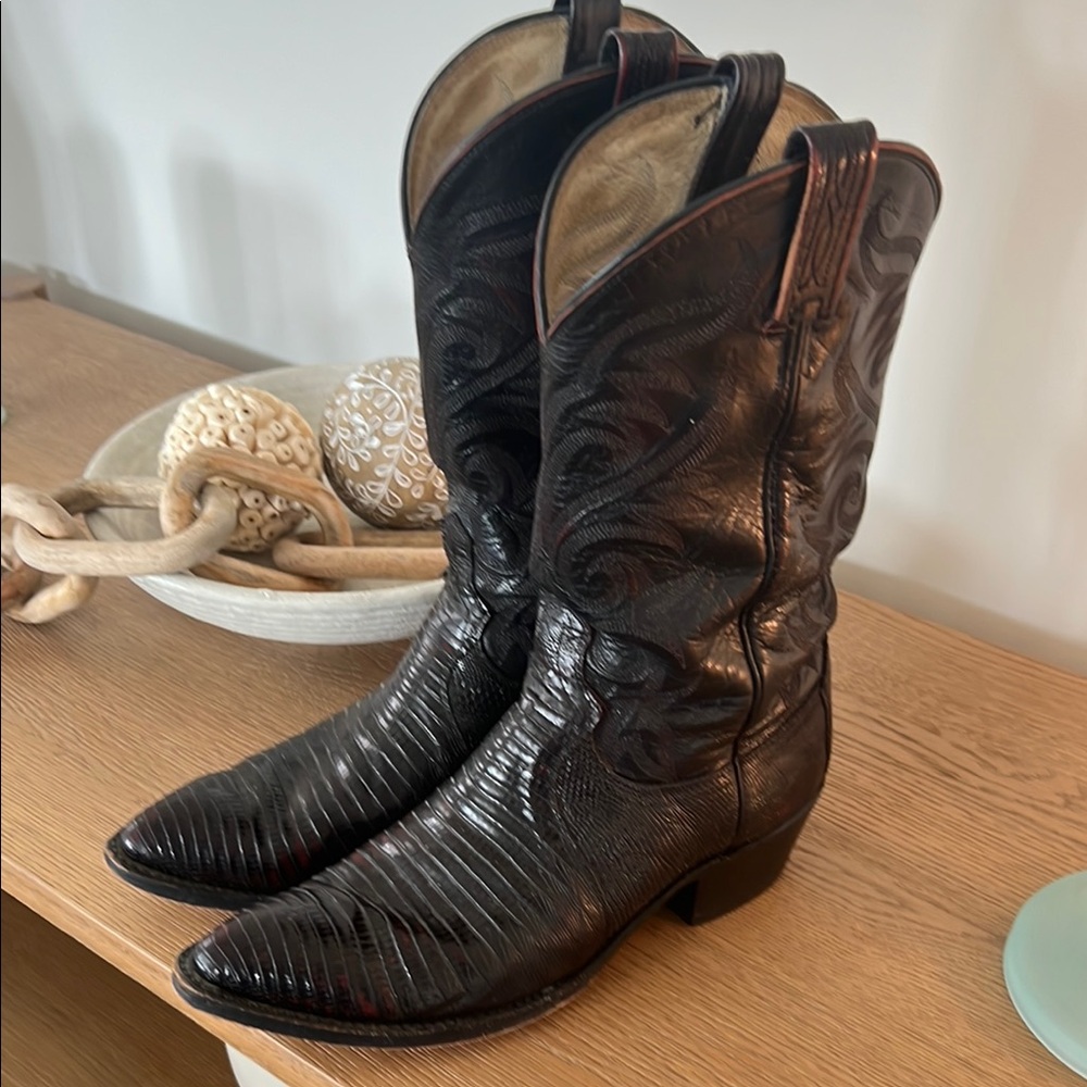 Men's Black Cowboy Boots